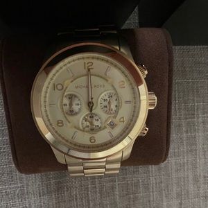 Michael Kors gold watch, good condition women’s